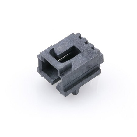 Molex 2.54Mm Pitch Sl Header, Single Row, Right-Angle, Lcp, Shrouded, Through Hole 1719750003